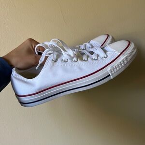Women’s White Low Top Converse